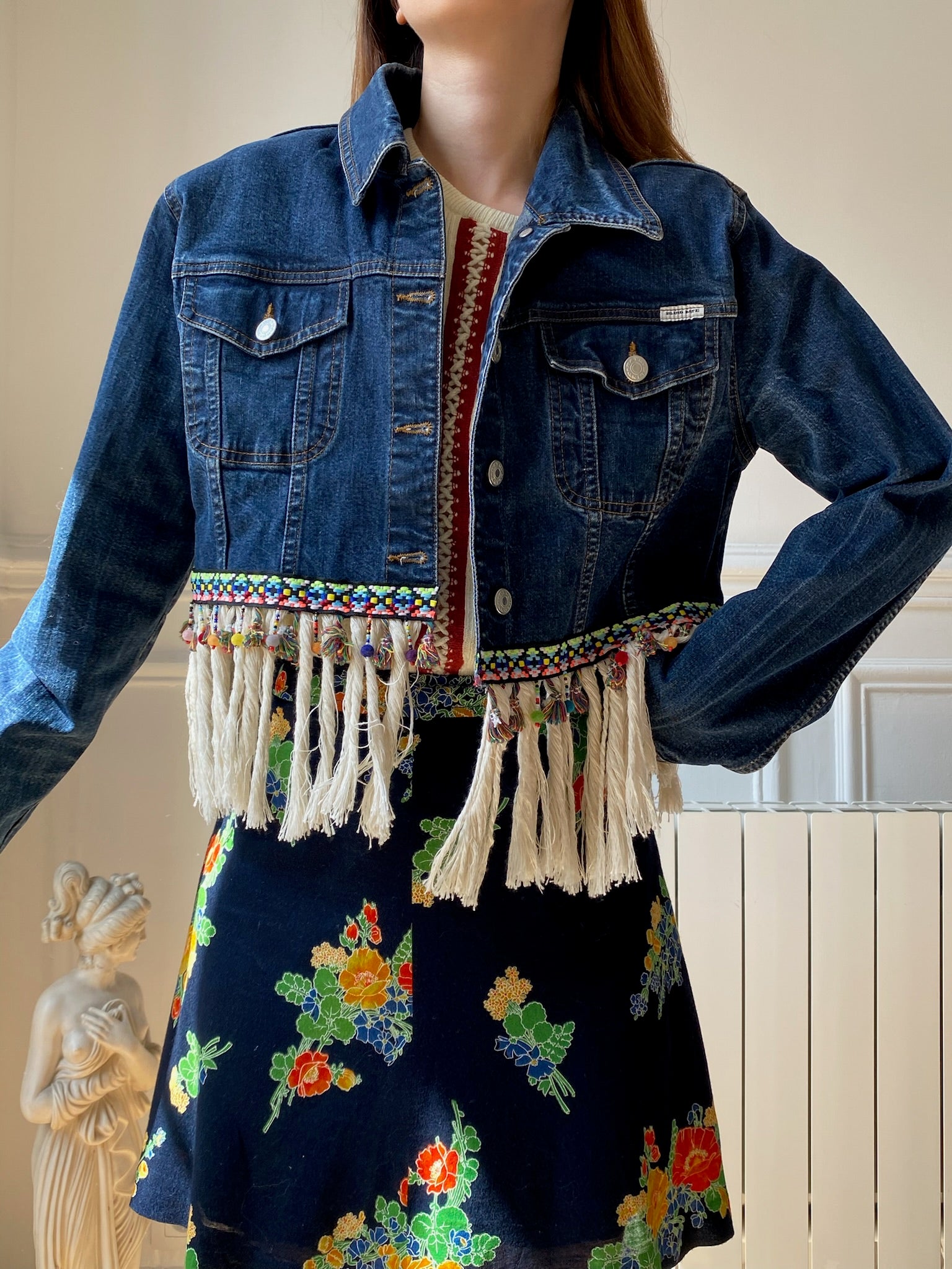 Veste en jean 90's Upcyclé