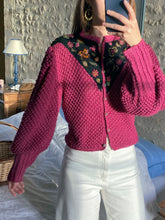 Charger l&#39;image dans la galerie, Vintage lightweight cardigan
