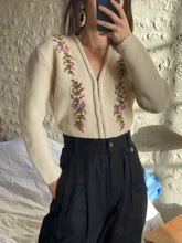 Charger l&#39;image dans la galerie, Vintage embroidery cardigan
