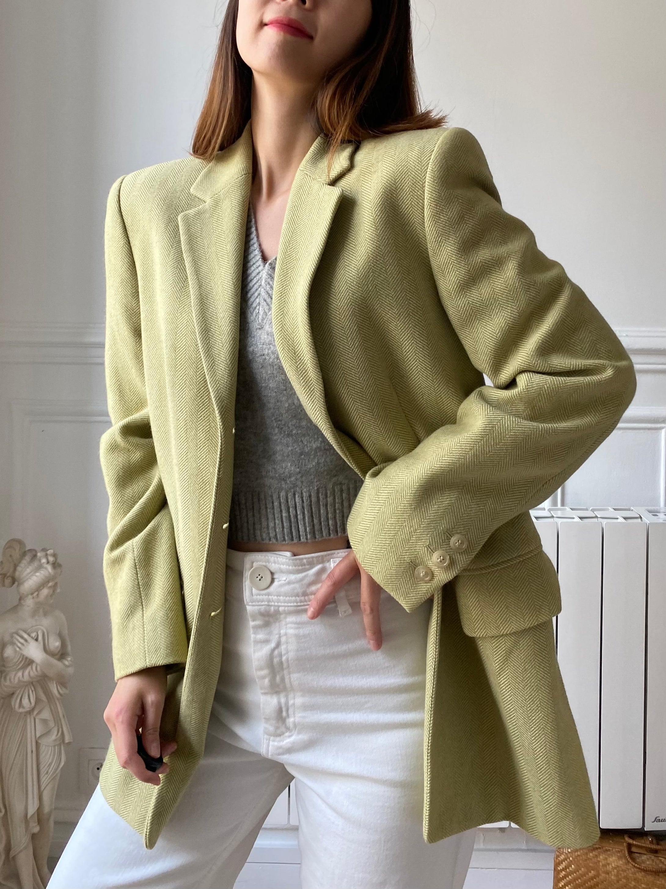 Blazer laine Laurèl