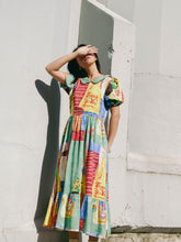 Charger l&#39;image dans la galerie, Handmade African pattern dress
