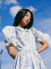 将图片加载到图库查看器，Handmade Toile de Jouy dress
